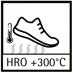 Outsole Resistant to Hot Contact