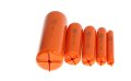 Boddingtons Electrical Insulated to IEC 60900 Standard, Straight Cable Push-On Shrouds with Gripping Collar, Dip Coated