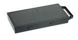 Boddingtons Electrical Black Polypropylene Glove Storage Box (370 x 170 x 52mm) with Handle