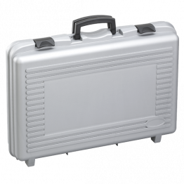 Boddingtons Electrical Moulded Polypropylene Tool Case in Metal Grey , 406 x 290 x 110mm Internal Dimensions