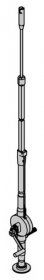 Arcus 511191 Three Part Stationary Lance Earthing Rod - provided with a crank drive for connection/disconnection of stationary earthing lances