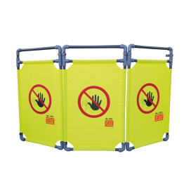 CATU AL-325 Invention Folding Safety Barrier with 3 Panels