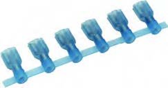 Mecatraction Chain Fully Preinsulated Female Disconnects with PVC Insulation, UL Certified