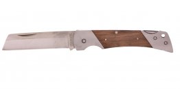 Boddingtons Electrical MDX001 Electrician's Knife, Straight Blade, Stainless Steel Blade Material, 80mm Blade Length