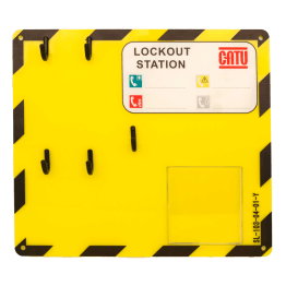 CATU SL-103-04-01-Y Lock Out Tag Out Station