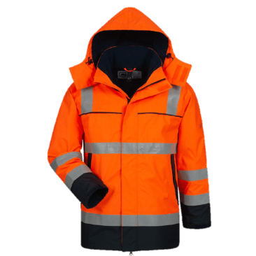 CATU High Visibility Multi-Risk Parka for Protection against an Electric Arc
