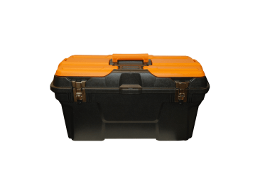 Boddingtons Electrical Grip Professional Toolbox with Metal Latch 22", Orange and Black