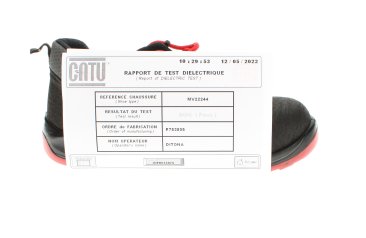 CATU MV-222 Class 0 Safety Footwear, 1000 V Protection,  with Insulating Sole, Including Test Certificate