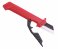 Boddingtons Electrical IEC 60900 VDE-GS Insulated Cable Coring Stainless Steel Knife with Integrated Blade Safety Guard, 50mm Blade Length, 200mm Length