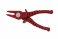 Boddingtons Electrical 630000 Insulated Plastic Flat Nose Pliers, 180mm Length