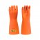 410mm - CATU CGM-2 Insulating Natural Latex Dielectric Safety Electrician's Gloves, 17,000 Max Working Voltage, Class 2, 12 Cal/Cm² Arc Flash Rating