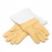 Boddingtons Electrical Electricians Cowhide Leather Gauntlet Material OverGloves