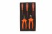 Boddingtons Electrical Premium Insulated 5 Piece Tool Kit with Screwdrivers, Pliers and Side Cutters