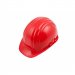 Boddingtons Electrical 662002 Red Safety Helmet for Electricians, Adjustable Chin Strap, including Sweat Band
