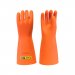 410mm - CATU CGM-2 Insulating Natural Latex Dielectric Safety Electrician's Gloves, 17,000 Max Working Voltage, Class 2, 12 Cal/Cm² Arc Flash Rating