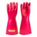 CATU CG-4 Insulating Latex Dielectric Safety Electrician's Gloves, 36,000 Max Working Voltage, Class 4, 410mm Length