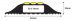 Boddingtons Electrical High Visible PVC Black and Yellow Cable Protect Hazard, 30 x 10mm Hole Size , in 9M Length
