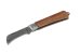 Boddingtons Electrical Non Insulated Carbon Steel Electricians Knife with Curved Blade, and Hardwood Handle, 60mm Blade Depth, 195mm Length